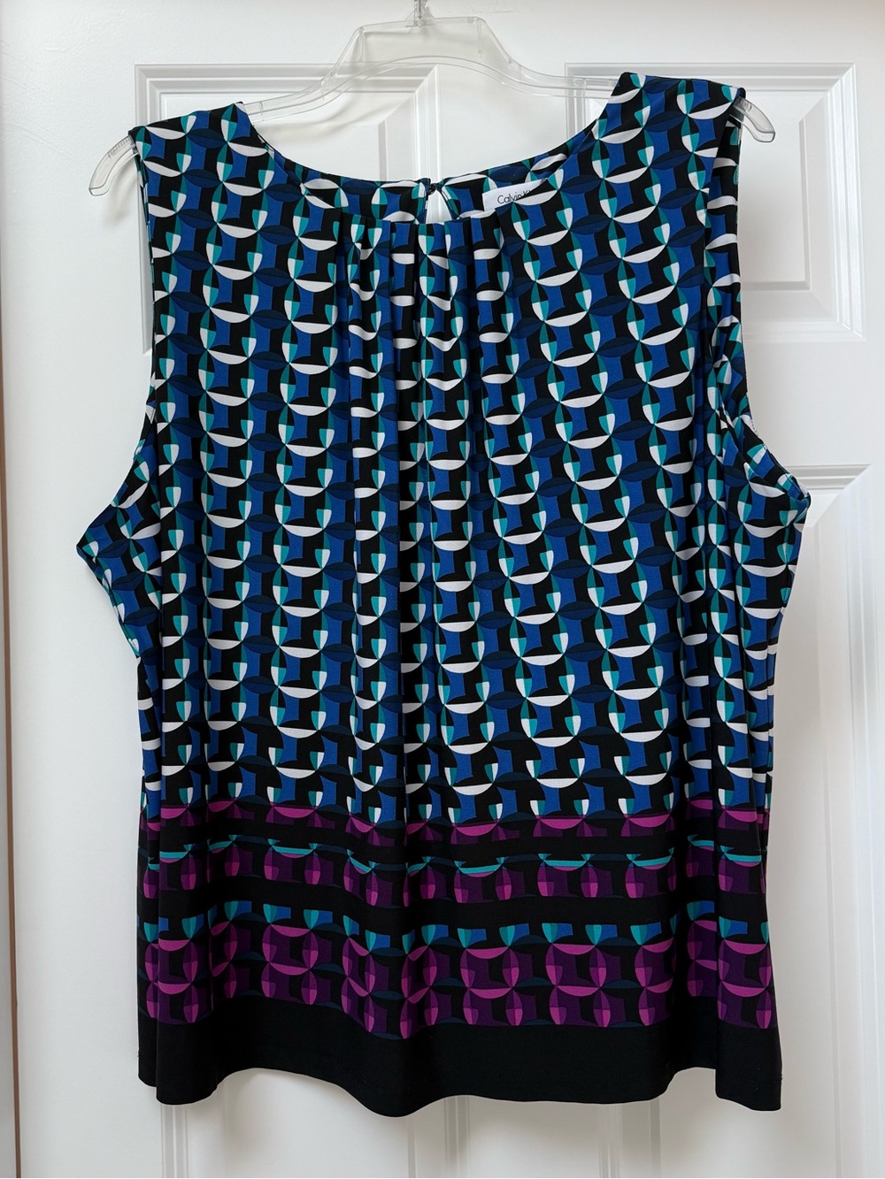 Calvin Klein sleeveless blouse size 1X
